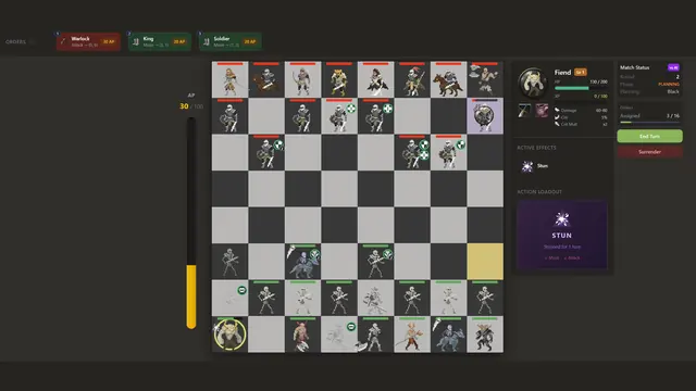 A stun lands before the enemy can strike